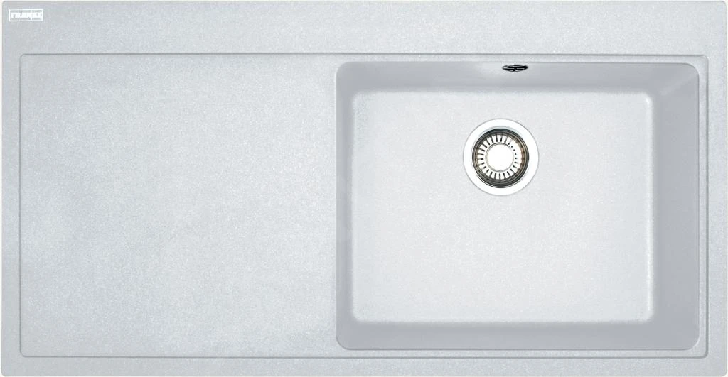 Franke Mythos - Fragranit Spülbecken MTG 611/7, 1000x515 Mm, Weiß Eis 114.0150.010 1 Franke Mythos - Fragranit Spülbecken MTG 611/7, 1000x515 Mm, Weiß Eis 114.0150.010