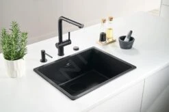 Franke Active New - Spültischarmatur FN 6110.901, Mit Ausziehbarer Brause, Schwarz Matt 115.0653.382 -FRANKE Geschäft 04a822eae0849d723f3f0710