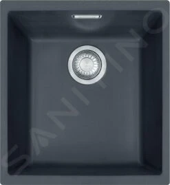 Franke Sirius - Tectonite Spülbecken SID 110-34, 380x450 Mm, Schwarz 125.0363.785