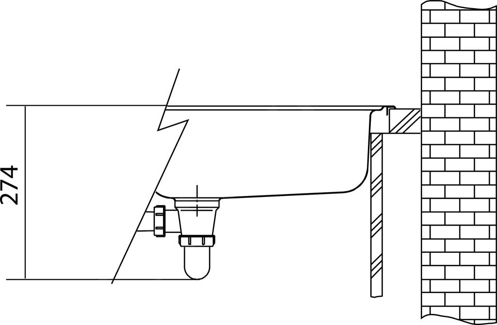 Franke Logica - Spülbecken Edelstahl LLX 620, 790x500 Mm 101.0199.870 3 Franke Logica - Spülbecken Edelstahl LLX 620, 790x500 Mm 101.0199.870 – Bild 3