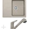 Franke Sets - Küchenset G55, Granitspüle BFG 611-62, Sahara + Armatur FC 9547, Sahara 114.0323.819
