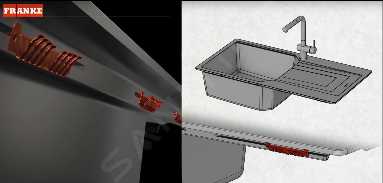 Franke Urban - Fragranit Spülbecken UBG 611-86, 860x500 Mm, Kaschmir 114.0582.824 4 Franke Urban - Fragranit Spülbecken UBG 611-86, 860x500 Mm, Kaschmir 114.0582.824 – Bild 4