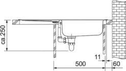 Franke Eurostar - Spüle ETN 614 N ETHOS, 780x435 Mm, Edelstahl 101.0684.385 -FRANKE Geschäft 31406bcf71336c3a7963e301