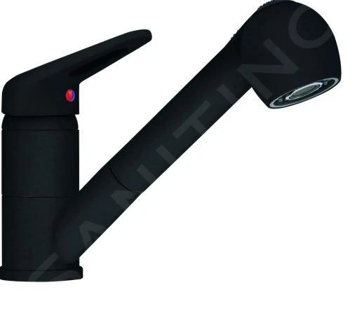 Franke Küchenarmaturen - Spültischarmatur FN 9547.901 Mit Ausziehbarer Brause, Schwarz Matt 115.0659.840 1 Franke Küchenarmaturen - Spültischarmatur FN 9547.901 Mit Ausziehbarer Brause, Schwarz Matt 115.0659.840