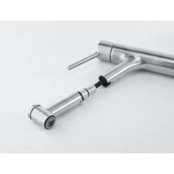 Franke Taros Neo - Spültischarmatur FC 6386.501 Mit Ausziehbarer Brause, Edelstahl 115.0596.386 -FRANKE Geschäft 405285e7bbaa36fd23e71634