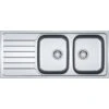 Franke Spark - Spülbecken Edelstahl SKX 621, 1160x500 Mm 101.0504.083