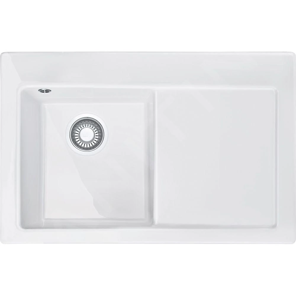 Franke Mythos - Keramikspüle MTK 611-78/2, 780x510 Mm, Glacier 124.0433.442 1 Franke Mythos - Keramikspüle MTK 611-78/2, 780x510 Mm, Glacier 124.0433.442