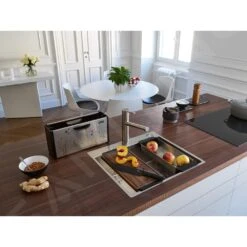 Franke Zubehör - Box Zum Spülbecken Mit Zubehör, Edelstahl/Kunststoff Schwarz 112.0619.946 -FRANKE Geschäft 46cd98e3f813d811ad651018