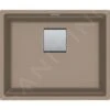 Franke Kubus 2 - Fragranitspüle KNG 110-52, 560x460 Mm, Kaschmir 125.0671.878