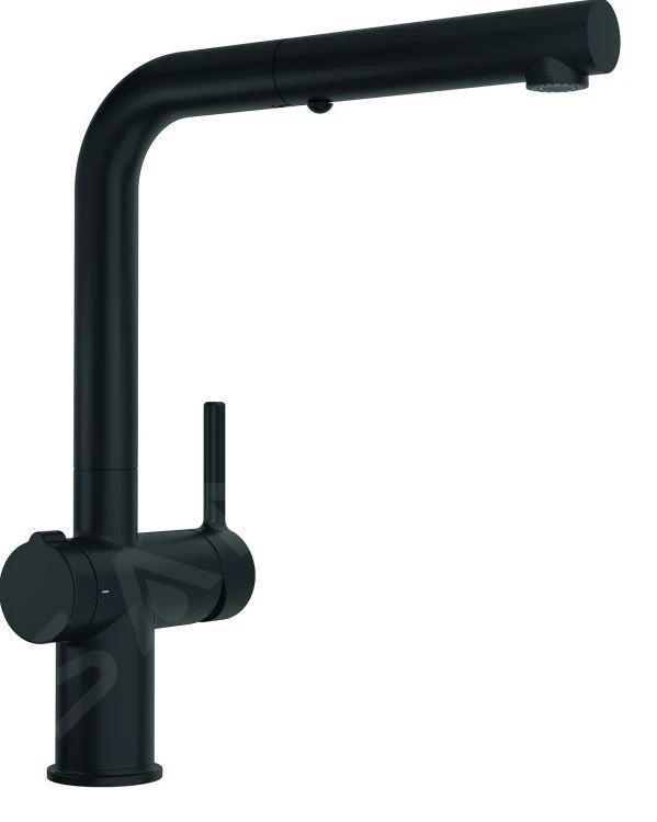 Franke Active - Einhebelmischer FN 5351.901, Mit Ablaufbedienung Twist Und Ausziehbarer Brause, Schwarz Matt 115.0669.769 1 Franke Active - Einhebelmischer FN 5351.901, Mit Ablaufbedienung Twist Und Ausziehbarer Brause, Schwarz Matt 115.0669.769