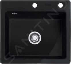 Franke Mythos - Keramikspüle MTK 610-58, 580x510 Mm, Anthrazit Matt 124.0380.250