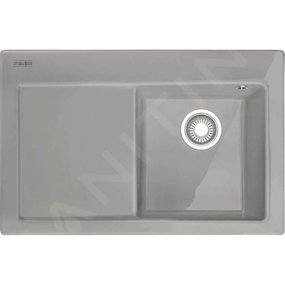 Franke Mythos - Keramikspüle MTK 611-78/7, 780x510 Mm, Perlgrau Matt 124.0433.441 1 Franke Mythos - Keramikspüle MTK 611-78/7, 780x510 Mm, Perlgrau Matt 124.0433.441