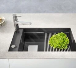 Franke Kubus 2 - Fragranit Spülbecken KNG 110-62, 760x460 Mm, Onyx 125.0512.515 -FRANKE Geschäft 5ceb58347b796467c3218200