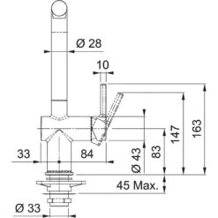 Franke Active New - Spültischarmatur FN 6110.084, Mit Ausziehbarer Brause, Steingrau 115.0653.385 -FRANKE Geschäft 625743a4aff96bb93dea5dc6 6