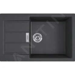 Franke Sets - SET T89, Tectonite-Spüle S2D 611-78 XL Mit Armatur FN 0642.031 ECO, Schwarz/Chrom 143.0618.747 6 Franke Sets - SET T89, Tectonite-Spüle S2D 611-78 XL Mit Armatur FN 0642.031 ECO, Schwarz/Chrom 143.0618.747 -FRANKE Geschäft 7579aa0740822a0b96a17a52