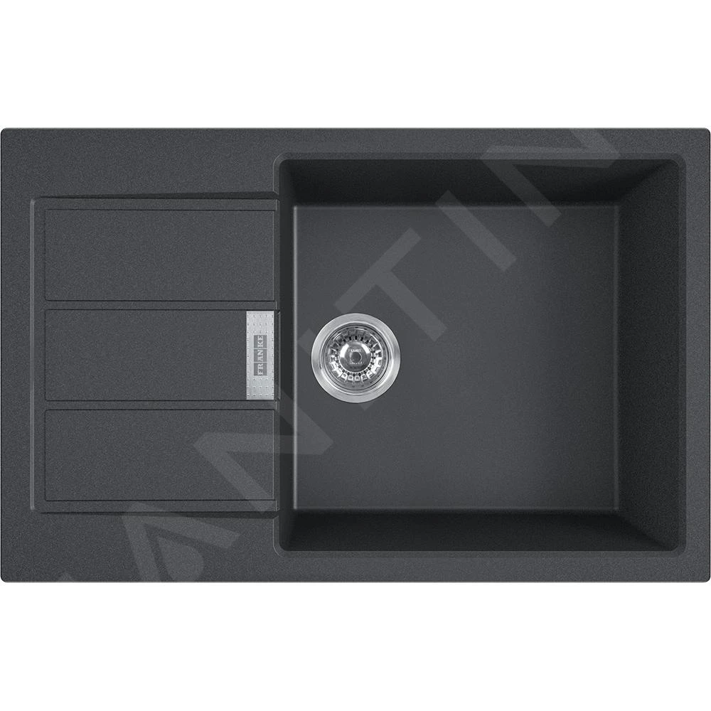 Franke Sets - SET T89, Tectonite-Spüle S2D 611-78 XL Mit Armatur FN 0642.031 ECO, Schwarz/Chrom 143.0618.747 3 Franke Sets - SET T89, Tectonite-Spüle S2D 611-78 XL Mit Armatur FN 0642.031 ECO, Schwarz/Chrom 143.0618.747 – Bild 3