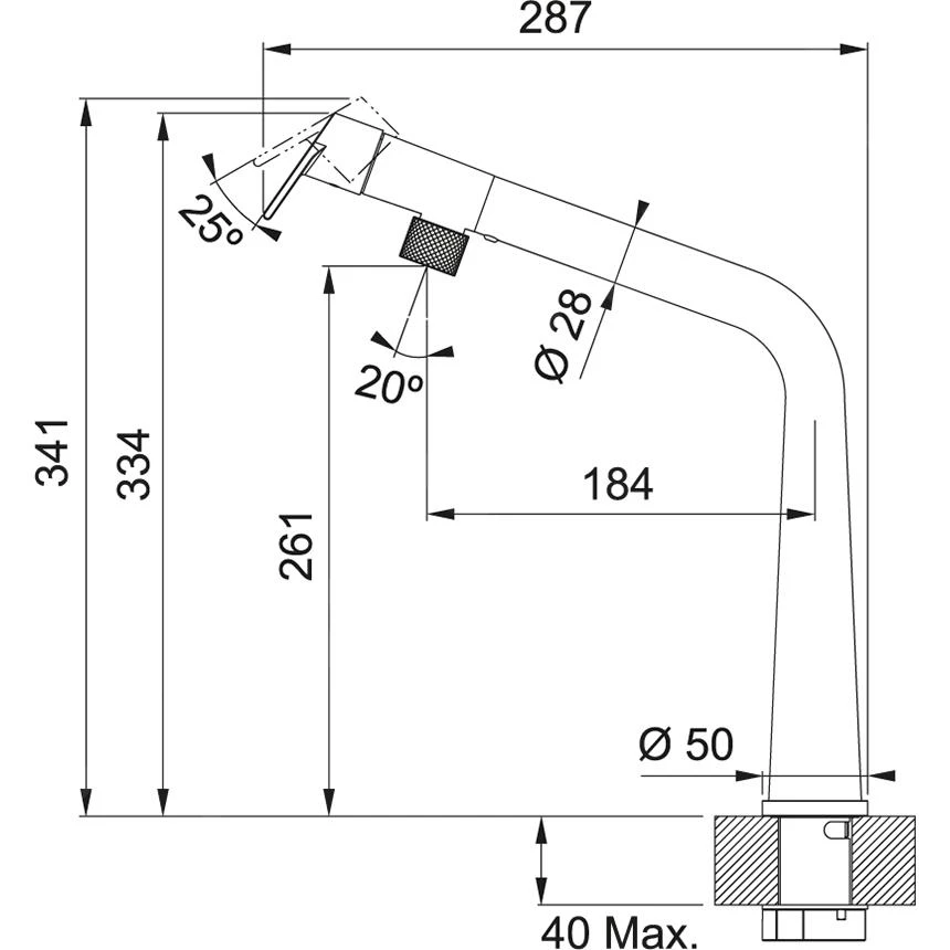 Franke Icon - Spültischarmatur FG 5185.149, Edelstahl 115.0625.186 2 Franke Icon - Spültischarmatur FG 5185.149, Edelstahl 115.0625.186 – Bild 2