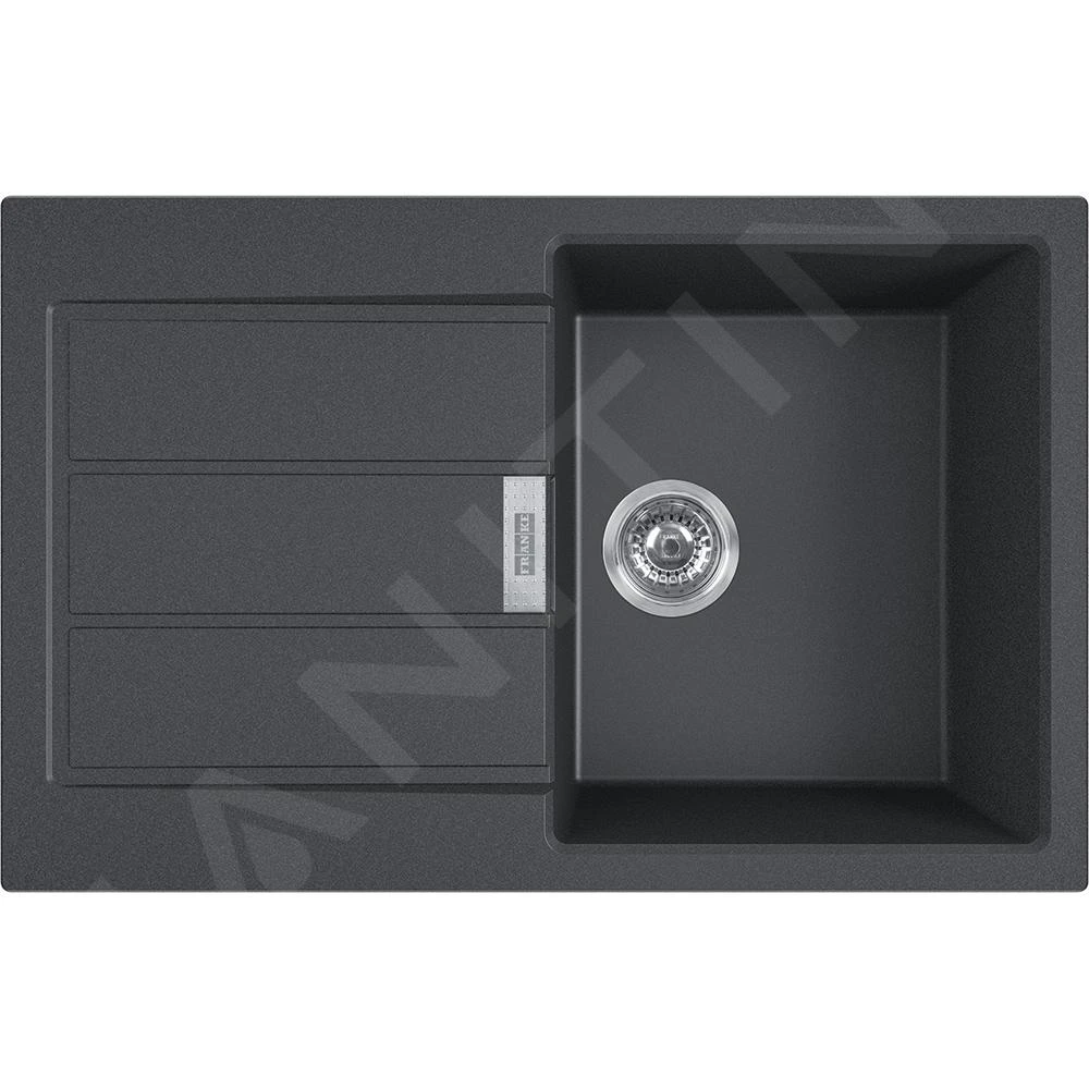 Franke Sets - SET T83, Tectonite-Spüle S2D 611-78 Mit Armatur FN 0642.031 ECO, Schwarz/Chrom 143.0618.721 3 Franke Sets - SET T83, Tectonite-Spüle S2D 611-78 Mit Armatur FN 0642.031 ECO, Schwarz/Chrom 143.0618.721 – Bild 3