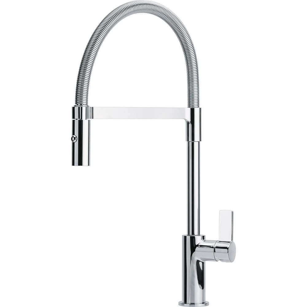 Franke Küchenarmaturen - Spültischarmatur Mit Federarm Und Umsteller, Chrom 115.0265.997 1 Franke Küchenarmaturen - Spültischarmatur Mit Federarm Und Umsteller, Chrom 115.0265.997