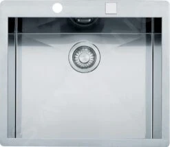 Franke Planar - Spülbecken Edelstahl PPX 210/610-58 TL, 580x512 Mm + Siphon 127.0203.469