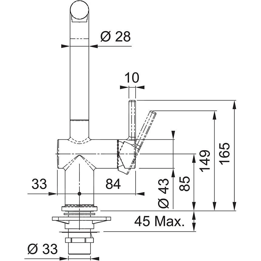 Franke Active New - Spültischarmatur FN 6560.031, Vorfenstermontage, Mit Ausziehbarer Brause, Chrom 115.0653.391 3 Franke Active New - Spültischarmatur FN 6560.031, Vorfenstermontage, Mit Ausziehbarer Brause, Chrom 115.0653.391 – Bild 3