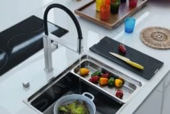 Franke Centinox - Spültischarmatur FC 7873 Mit Federarm, Chrom / Edelstahl 115.0547.855 -FRANKE Geschäft 850474bece9d796f2ab3391a