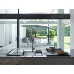 Franke Eos Neo - Spültischarmatur FC 0045.502 Mit Ausziehbarem Endstück, Schwarz 115.0613.671 -FRANKE Geschäft 884547ce23eedd8c5c3d661f