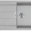 Franke Sirius 2.0 - Tectonite-Spüle S2D 611-100, 1000x500 Mm, Grau 143.0651.011