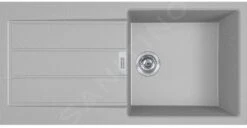 Franke Sirius 2.0 - Tectonite-Spüle S2D 611-100, 1000x500 Mm, Grau 143.0651.011