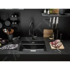 Franke Eos Neo - Spültischarmatur FC 0045.502 Mit Ausziehbarem Endstück, Schwarz 115.0613.671 -FRANKE Geschäft 951511aeb96e057b6403ecca