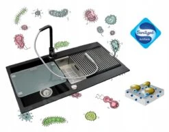 Franke Sets - Set G7, Fragranit Spülbecken MRG 611-62 Und Küchenarmatur Samoa, Schwarz Matt/Chrom 114.0650.568 11 Franke Sets - Set G7, Fragranit Spülbecken MRG 611-62 Und Küchenarmatur Samoa, Schwarz Matt/Chrom 114.0650.568 -FRANKE Geschäft PHOTO 217