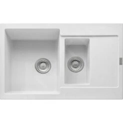 Franke Maris - Fragranit Spülbecken MRG 651-78, 780x500 Mm, Weiß Eis 114.0285.325