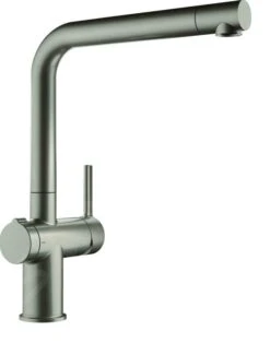 Franke Active - Einhebelmischer FN 5350.149, Mit Ablaufbedienung Twist, Edelstahl 115.0653.504