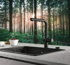 Franke Active New - Spültischarmatur FN 6110.901, Mit Ausziehbarer Brause, Schwarz Matt 115.0653.382 -FRANKE Geschäft b8e2f909346a697c5141a4de