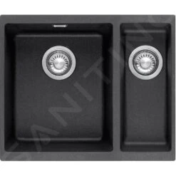 Franke Sirius - Tectonite Spülbecken SID 160, 560x440 Mm, Schwarz 125.0363.804