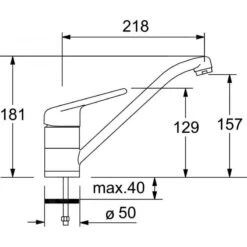 Franke Sets - Küchenset N61, Spülbecken Edelstahl AMX 610 + Küchenarmatur FG 1839.031, Chrom 101.0441.395 -FRANKE Geschäft cae49766bd9c824080bf069d