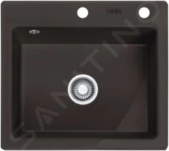 Franke Mythos - Keramikspüle MTK 610-58, 580x510 Mm, Graphit 124.0335.850