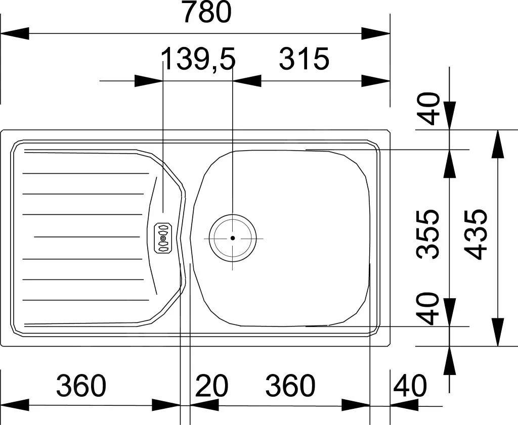Franke Sets - Küchenset N48, Spülbecken Edelstahl ETN 614 6/4" NOVA + Küchenarmatur FB 250, Chrom 101.0366.097 2 Franke Sets - Küchenset N48, Spülbecken Edelstahl ETN 614 6/4" NOVA + Küchenarmatur FB 250, Chrom 101.0366.097 – Bild 2