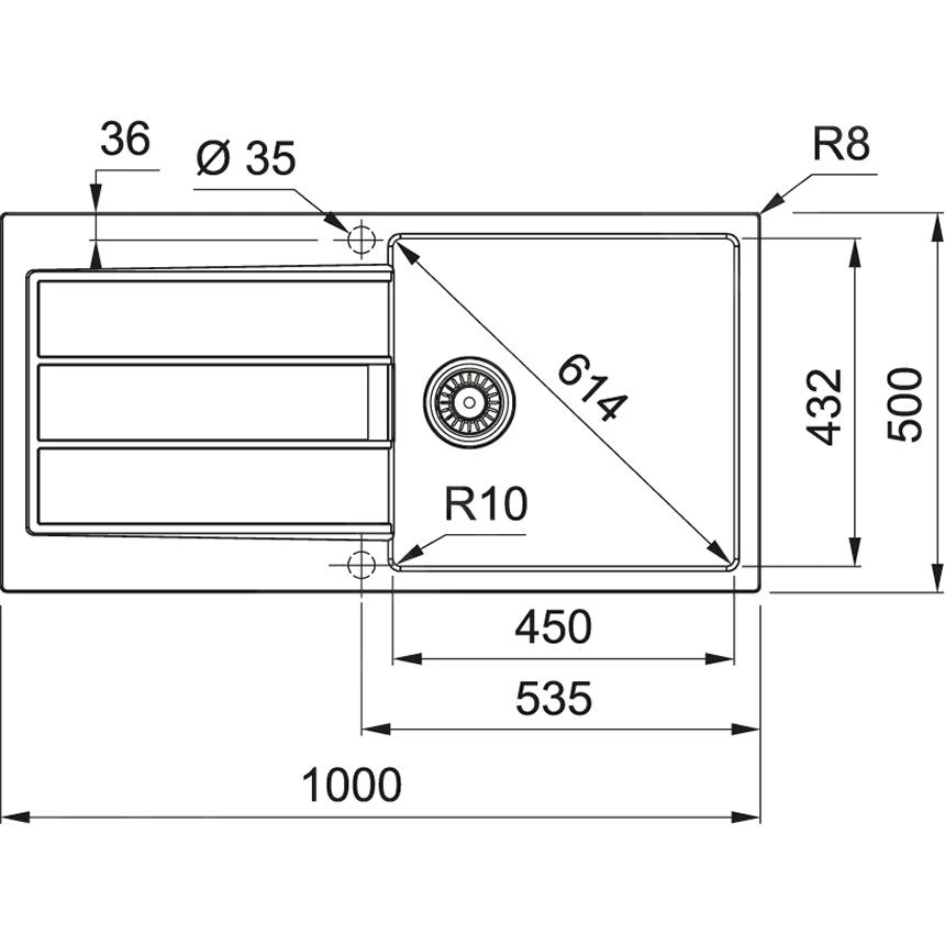 Franke Sets - SET T78, Tectonite-Spüle S2D 611-100 Mit Armatur FP 9000.099, Schwarz/Graphit 143.0616.934 2 Franke Sets - SET T78, Tectonite-Spüle S2D 611-100 Mit Armatur FP 9000.099, Schwarz/Graphit 143.0616.934 – Bild 2