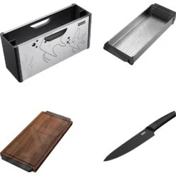 Franke Zubehör - Box Zum Spülbecken Mit Zubehör, Edelstahl/Kunststoff Schwarz 112.0619.946 -FRANKE Geschäft f106e43c54923d835b1435ad