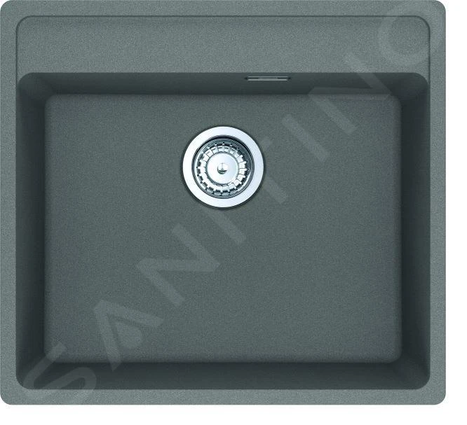 Franke Sets - Set G244, Fragranitspüle MRG 610-52 RTL Und Armatur FP 0408.031, Grauer Stein / Chrom 114.0675.599 4 Franke Sets - Set G244, Fragranitspüle MRG 610-52 RTL Und Armatur FP 0408.031, Grauer Stein / Chrom 114.0675.599 – Bild 4