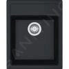 Franke Sirius - Tectonite Spülbecken SID 610-40, 430x530 Mm, Schwarz 114.0503.041