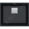 Franke Kubus 2 - Fragranitspüle KNG 110-52, 560x460 Mm, Onyx 125.0641.392