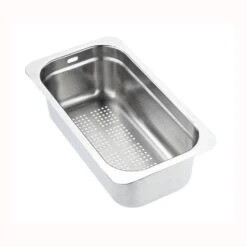 Franke Abtropfbecken, Edelstahl | Gastronormbehälter GN 1/3-100, Bodenfläche Gelocht