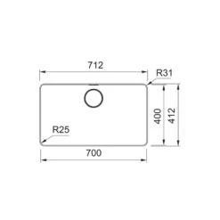 Franke Einbaubecken Mythos MYX 210-70 Edelstahl Gebürstet -FRANKE Geschäft franke einbaubecken mythos myx 210 70 edelstahl gebuerstet4