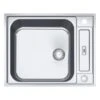 Franke Einbauspüle Argos AGX 210 Edelstahl, Exzenterbetätigung