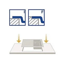 Franke Einbauspüle Argos AGX 211-62 Edelstahl, Exzenterbetätigung -FRANKE Geschäft franke einbauspuele argos agx 211 62 edelstahl exzenterbetaetigung4
