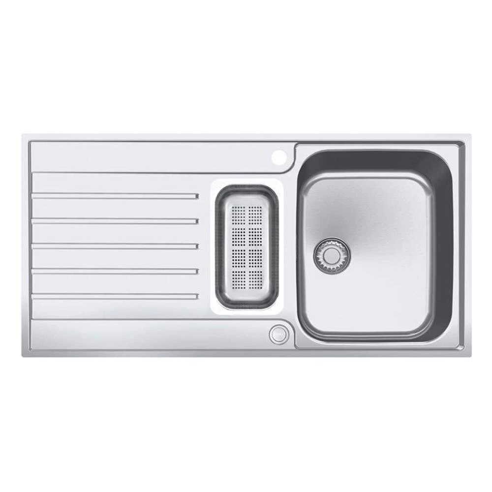 Franke Einbauspüle Argos G AGX 251 G Edelstahl, Druckknopfventil 1 Franke Einbauspüle Argos G AGX 251 G Edelstahl, Druckknopfventil