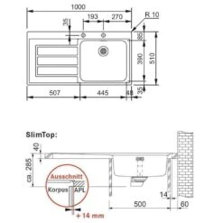 Franke Einbauspüle Epos EOX 211 Edelstahl, Druckknopfventil -FRANKE Geschäft franke einbauspuele epos eox 211 edelstahl druckknopfventil3