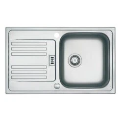 Franke Einbauspüle Euroform EFL 614-78 Edelstahl Leinen